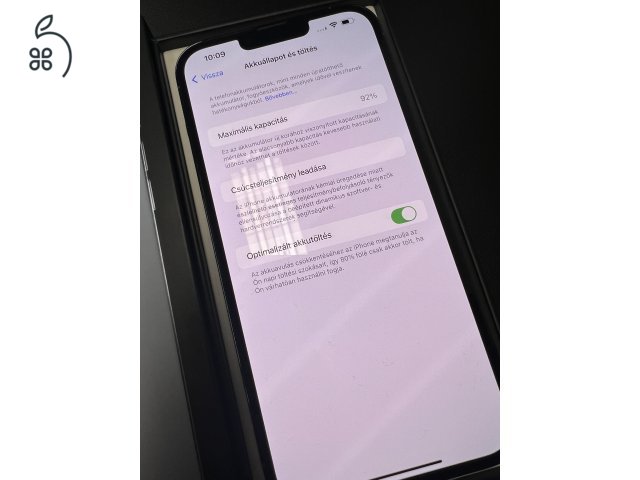 iphone 13 pro max kék 128gb hibátlan!!!