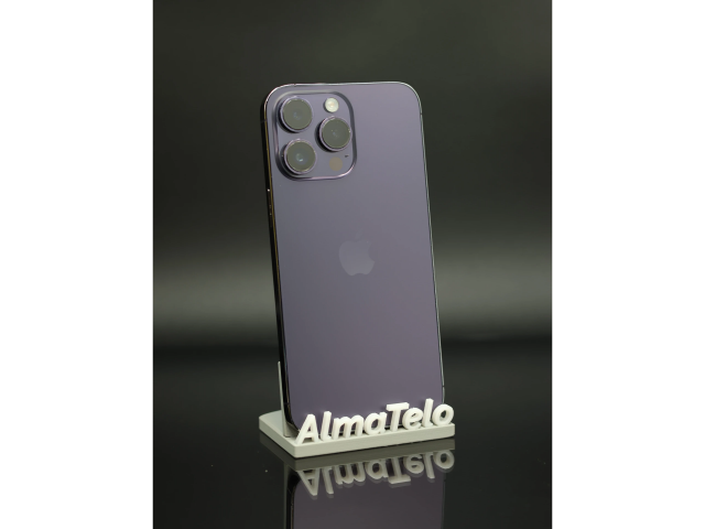 Apple iPhone 14 Pro Max 128 GB Deep Purple 100% akku - 12 HÓ GARANCIA
