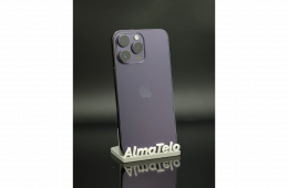 Apple iPhone 14 Pro Max 128 GB Deep Purple 100% akku - 12 HÓ GARANCIA
