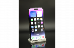 Apple iPhone 14 Pro Max 128 GB Deep Purple 100% akku - 12 HÓ GARANCIA