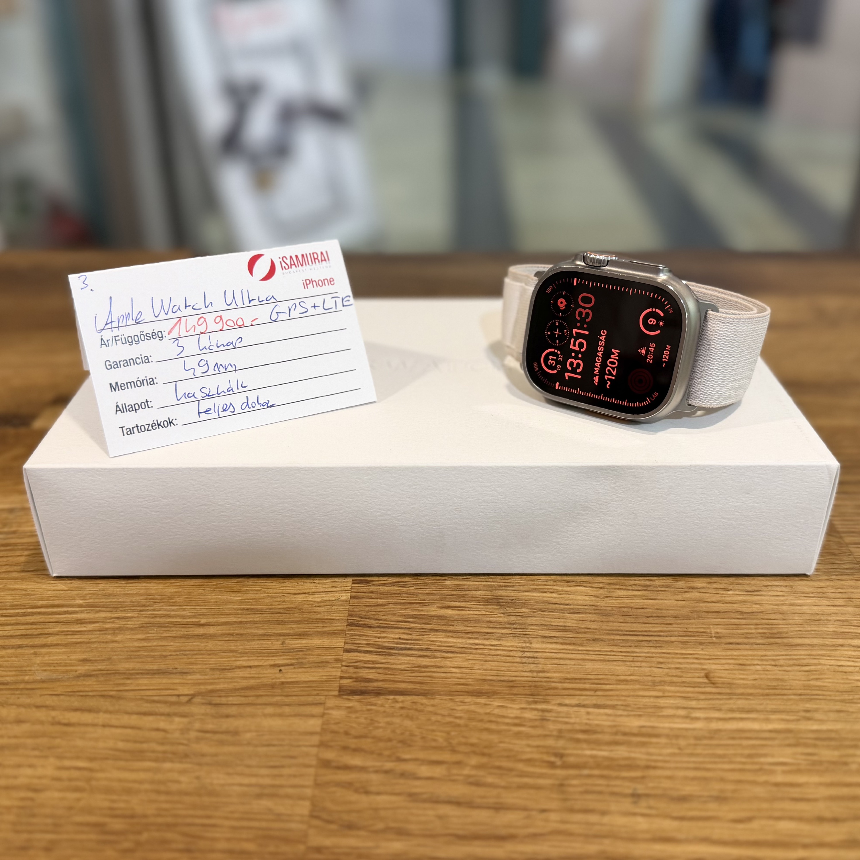 Apple Watch Ultra - 49 mm - GPS+LTE (3.)