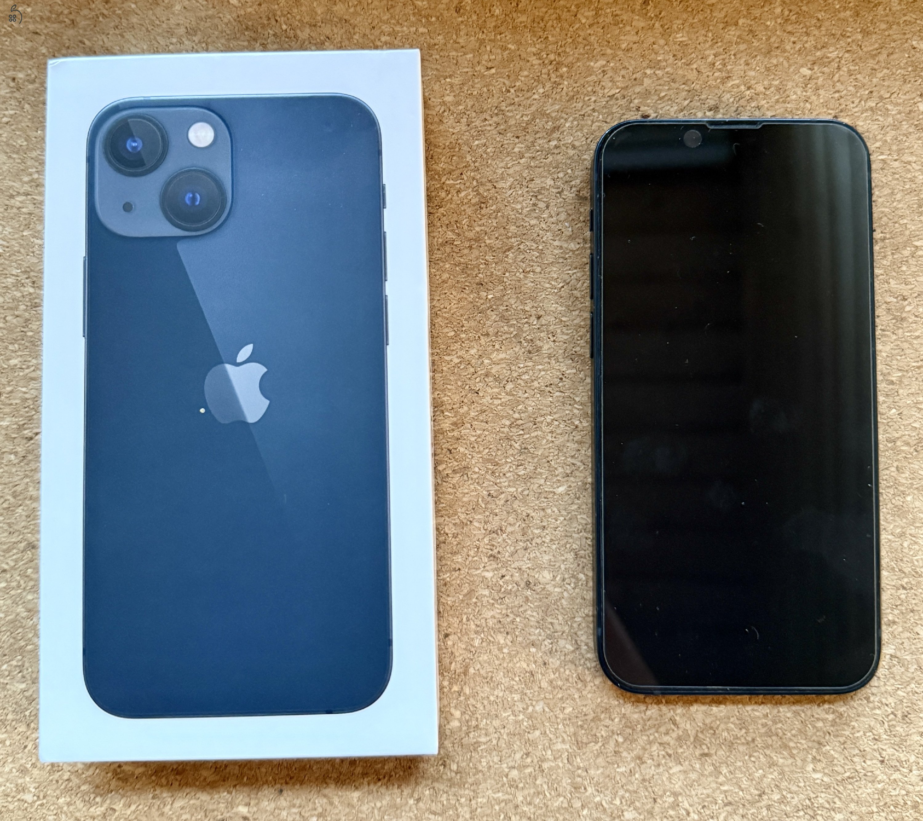 Kiváló állapotú iPhone 13 mini Midnight 128 GB ELADÓ!