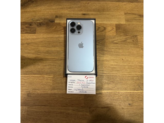 100. Apple iPhone 13 Pro - 128 GB - Sierra Blue - Újszerű