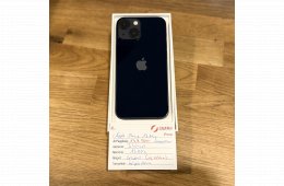 2.Apple iPhone 13 Mini - 128 GB - Fekete - Kártyafüggetlen -Új Akku