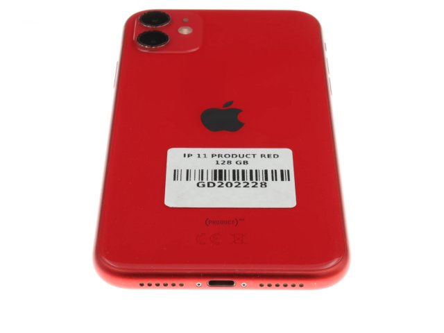 !! 1 ÉV GARANCIA !! Apple iPhone 11 128 GB PRODUCT RED 100%