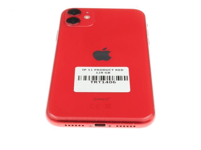 !! 1 ÉV GARANCIA !! Apple iPhone 11 128 GB PRODUCT RED 100%