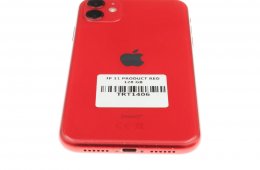 !! 1 ÉV GARANCIA !! Apple iPhone 11 128 GB PRODUCT RED 100%