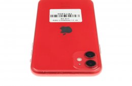 !! 1 ÉV GARANCIA !! Apple iPhone 11 128 GB PRODUCT RED 100%