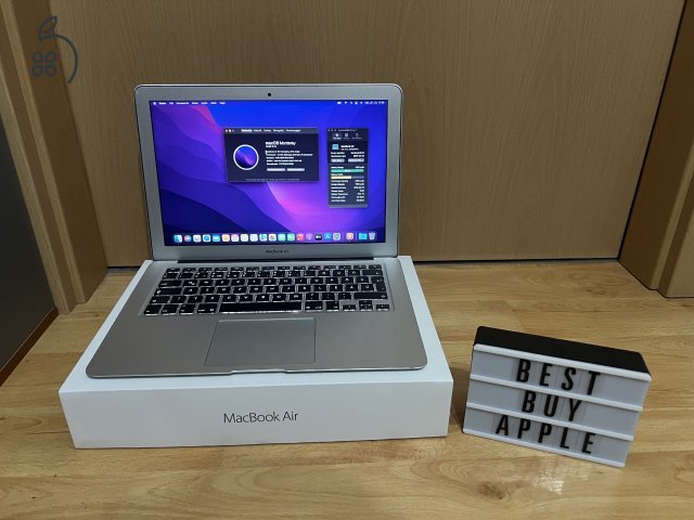 2015 MacBook Air 13 / i5 1.6 GHz / 8GB / 128GB SSD / Magyar / 60% Aksival / Eladó ! ! !