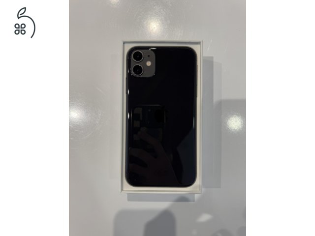 iPhone 11 fekete 128gb 95% akku