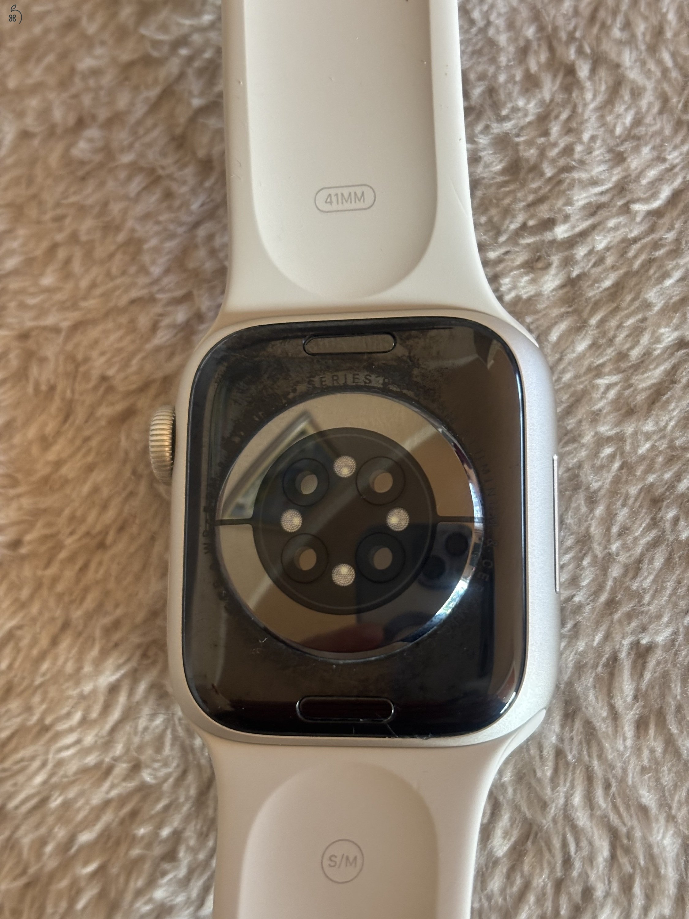 Apple watch 9 GPS csillag fény 100%