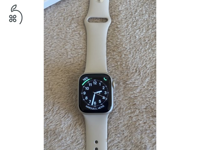 Apple watch 9 GPS csillag fény 100%