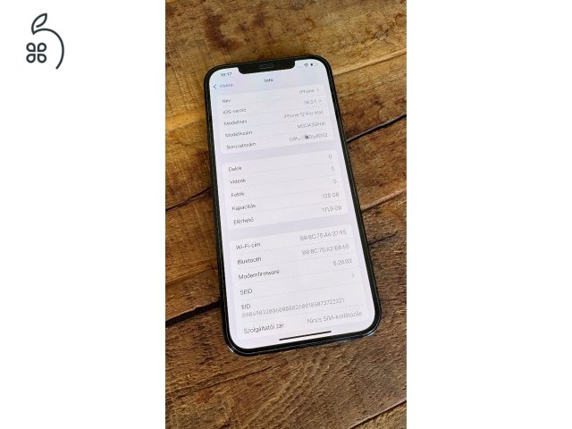 iPhone 12 Pro Max 128Gb kék 