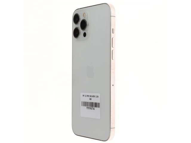 !! 1 ÉV GARANCIA !! Apple iPhone 12 Pro Max 128 GB Silver 100%