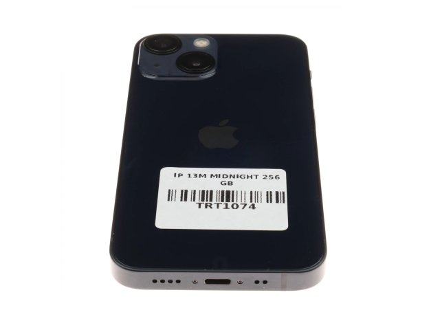 !! 1 ÉV GARANCIA !! Apple iPhone 13 Mini 256 GB Midnight 100%