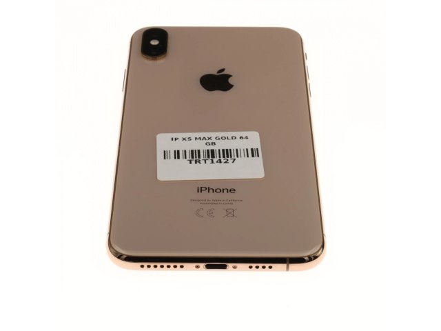 !! 1 ÉV GARANCIA !! Apple iPhone XS Max 64 GB Gold 100%