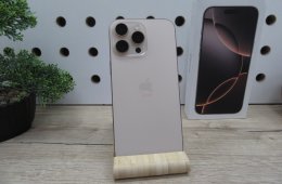 Apple iPhone 16 Pro Max - Desert Titanium - Használt, karcmentes