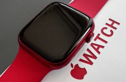 Apple Watch  8 e-SIM product RED 45mm Piros