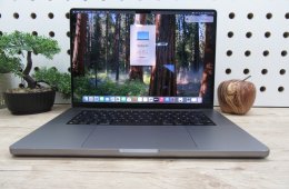  Apple Macbook 16 M1 Pro - 2021 - Használt, megkímélt 