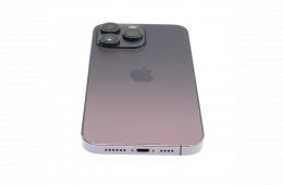 !! 1 ÉV GARANCIA !! Apple iPhone 14 Pro Max 128 GB Deep Purple 100%