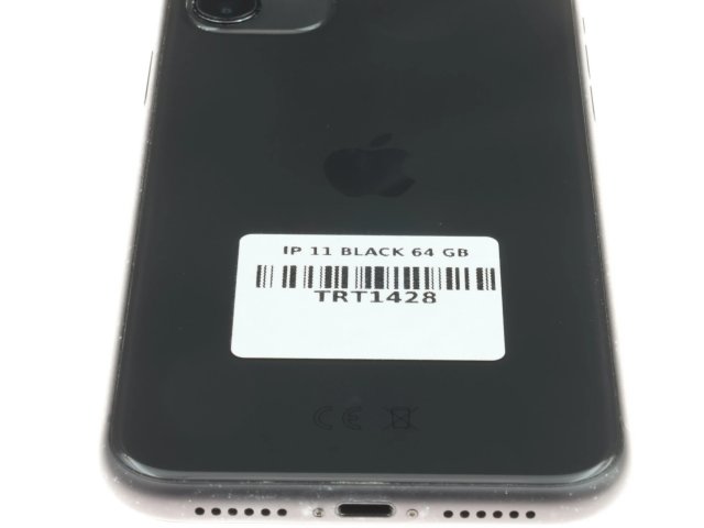 !! 1 ÉV GARANCIA !! Apple iPhone 11 64 GB Black 100%