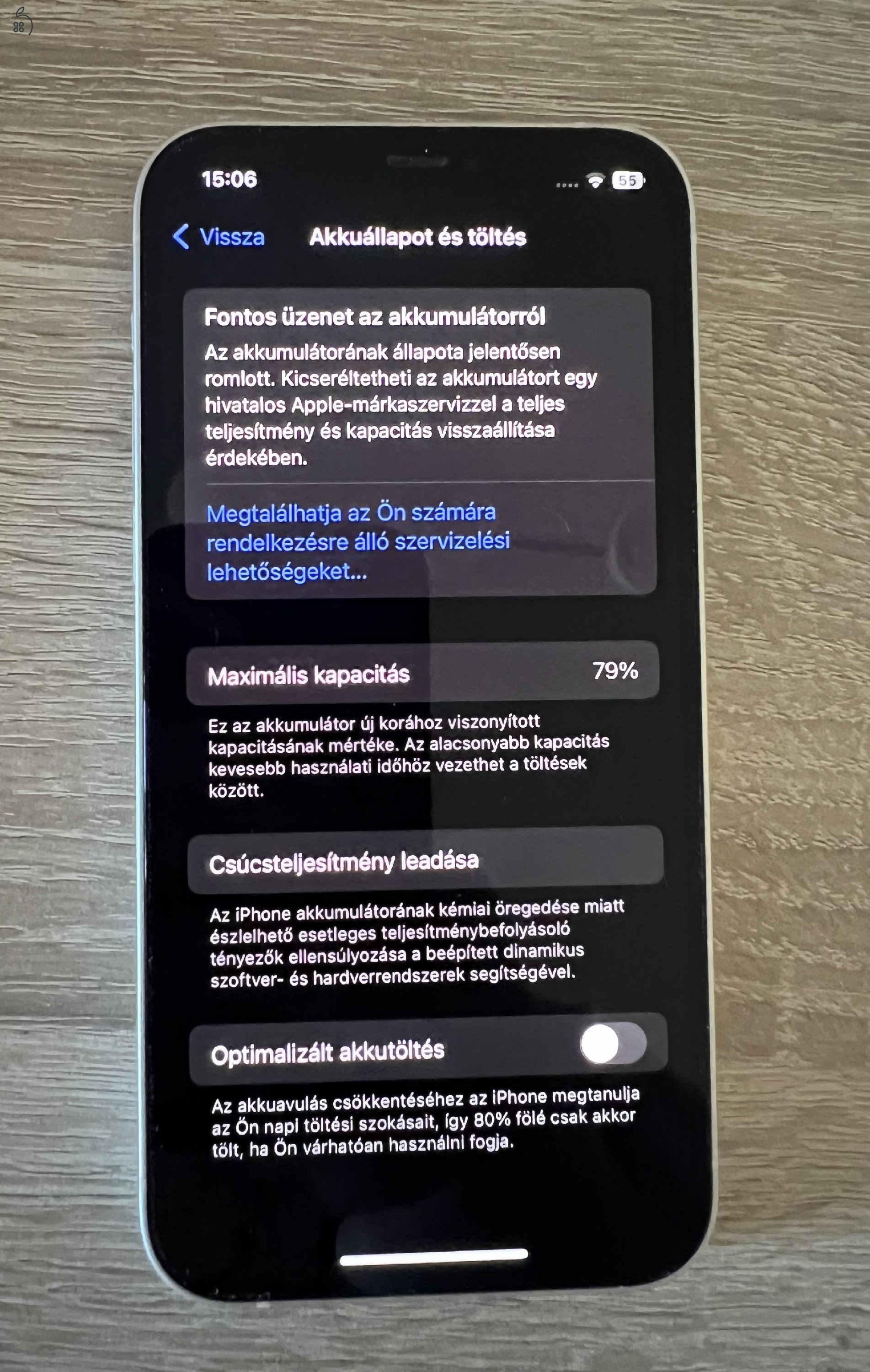 iPhone 12 64 GB, fehér