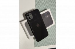 Apple Iphone 11, 64gb, kártyafüggetlen, karcmentes, gyári 96%-is akksi