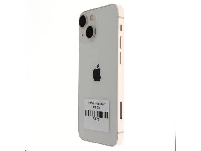 !! 1 ÉV GARANCIA !! Apple iPhone 13 Mini 128 GB Starlight 100%