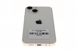 !! 1 ÉV GARANCIA !! Apple iPhone 13 Mini 128 GB Starlight 100%