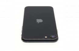 !! 1 ÉV GARANCIA !! Apple iPhone SE (2022) 64 GB Midnight 100%