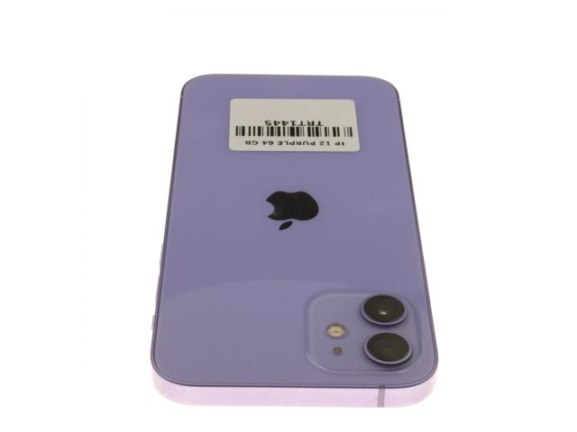 !! 1 ÉV GARANCIA !! Apple iPhone 12 64 GB Purple 100%