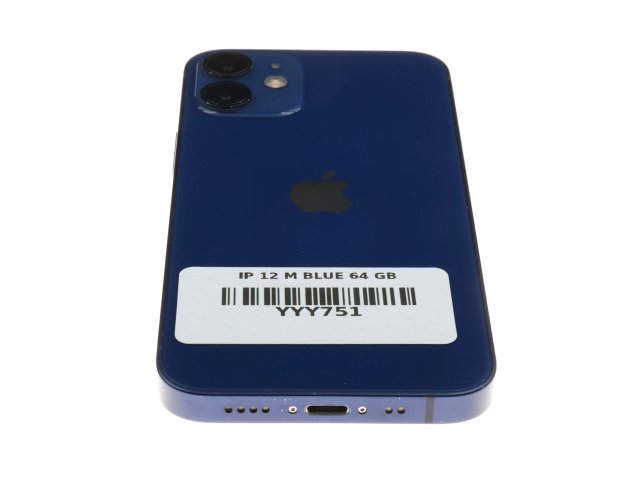 !! 1 ÉV GARANCIA !! Apple iPhone 12 Mini 64 GB Blue 100%