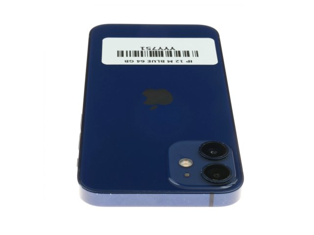 !! 1 ÉV GARANCIA !! Apple iPhone 12 Mini 64 GB Blue 100%