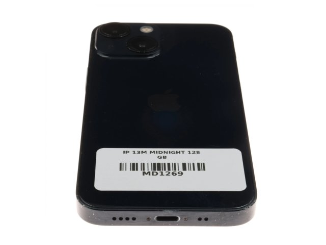 !! 1 ÉV GARANCIA !! Apple iPhone 13 Mini 128 GB Midnight 100%