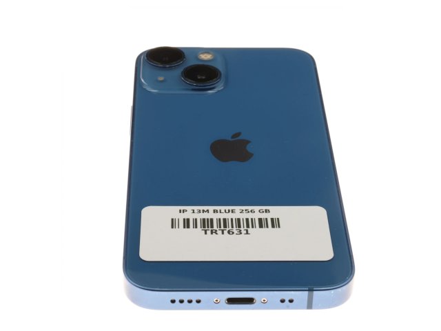 !! 1 ÉV GARANCIA !! Apple iPhone 13 Mini 256 GB Blue 100%