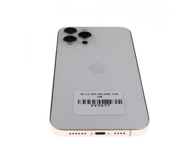 !! 1 ÉV GARANCIA !! Apple iPhone 12 Pro Max 128 GB Silver 100%