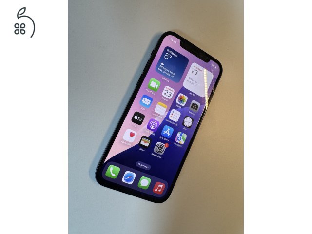 iPhone 12 128 GB Fekete független