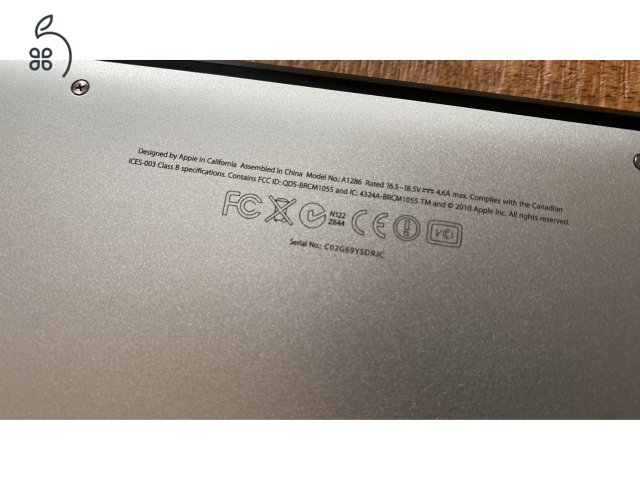 Macbook Pro 2011 15