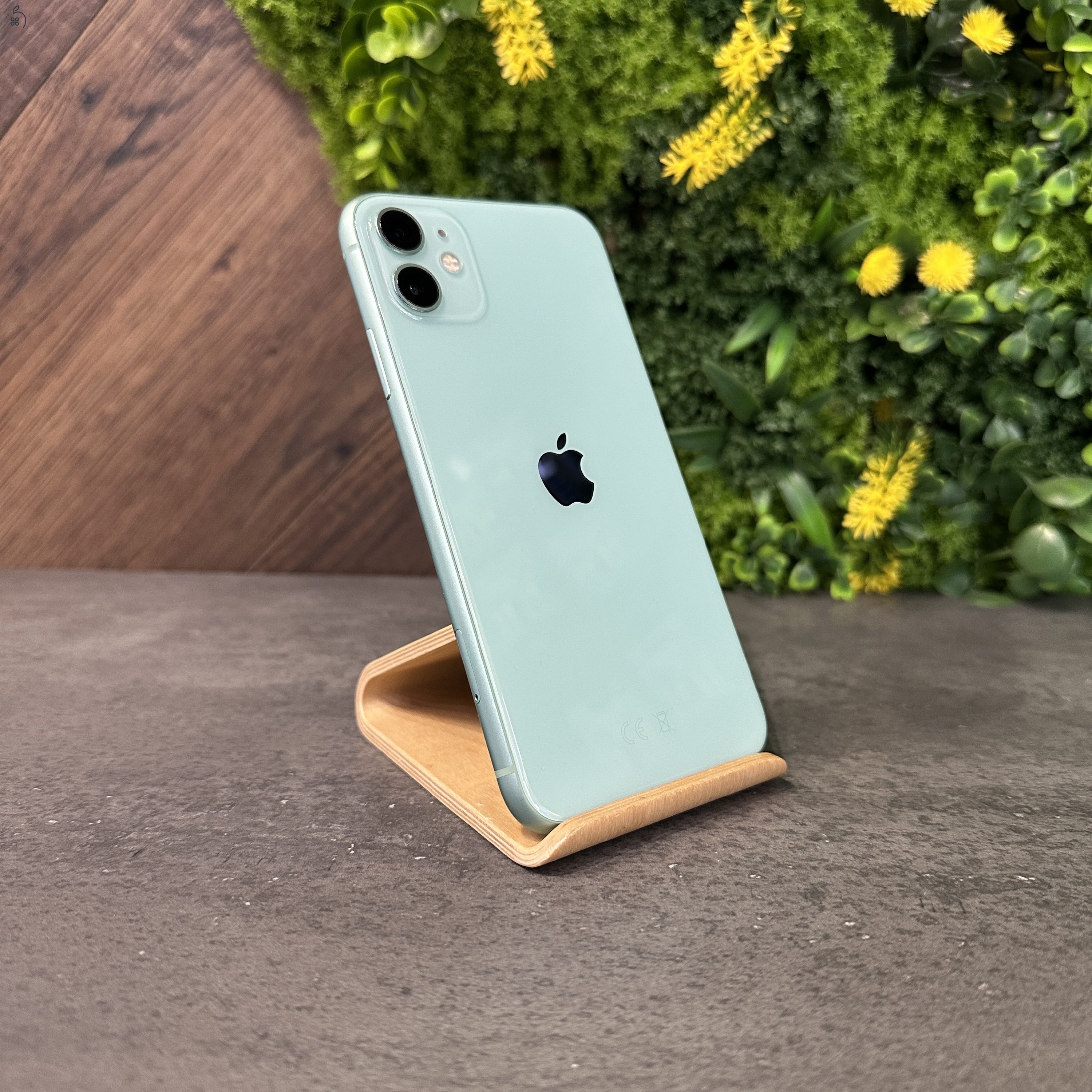 Újszerű Apple iPhone 11 64GB Zöld színben, új akkuval, független! - 1 év iON garanciával!