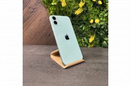 Újszerű Apple iPhone 11 64GB Zöld színben, új akkuval, független! - 1 év iON garanciával!