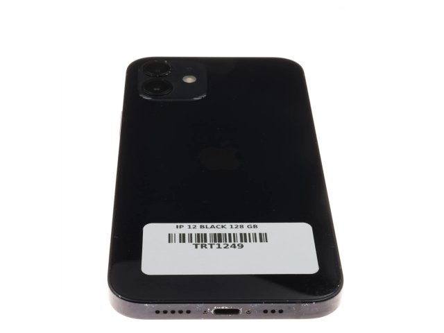 !! 1 ÉV GARANCIA !! Apple iPhone 12 128 GB Black 100%