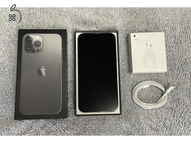 iPhone 13 Pro Max 128GB Graphite - AKKU 83% - nagyon szép, megkímélt állapotban 