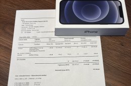 Iphone 12 64 GB fekete kártyafüggetlen