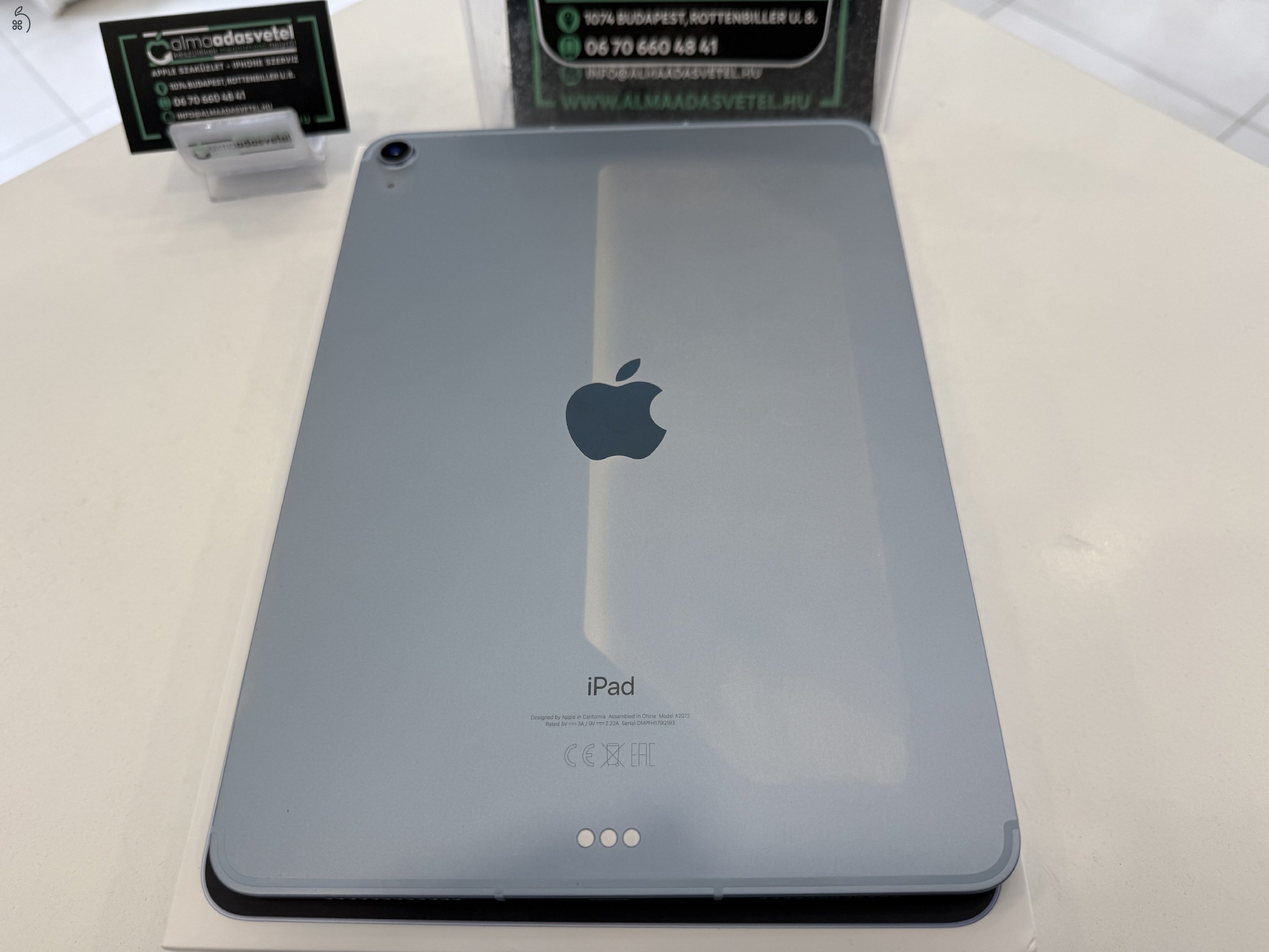 iPad Air 4 64GB Cellular Használt/1-3 hónap gar/Akku 86%/p4116