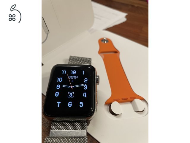 Apple Watch 3, 42mm-es Hermes változat