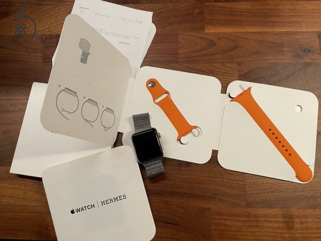 Apple Watch 3, 42mm-es Hermes változat