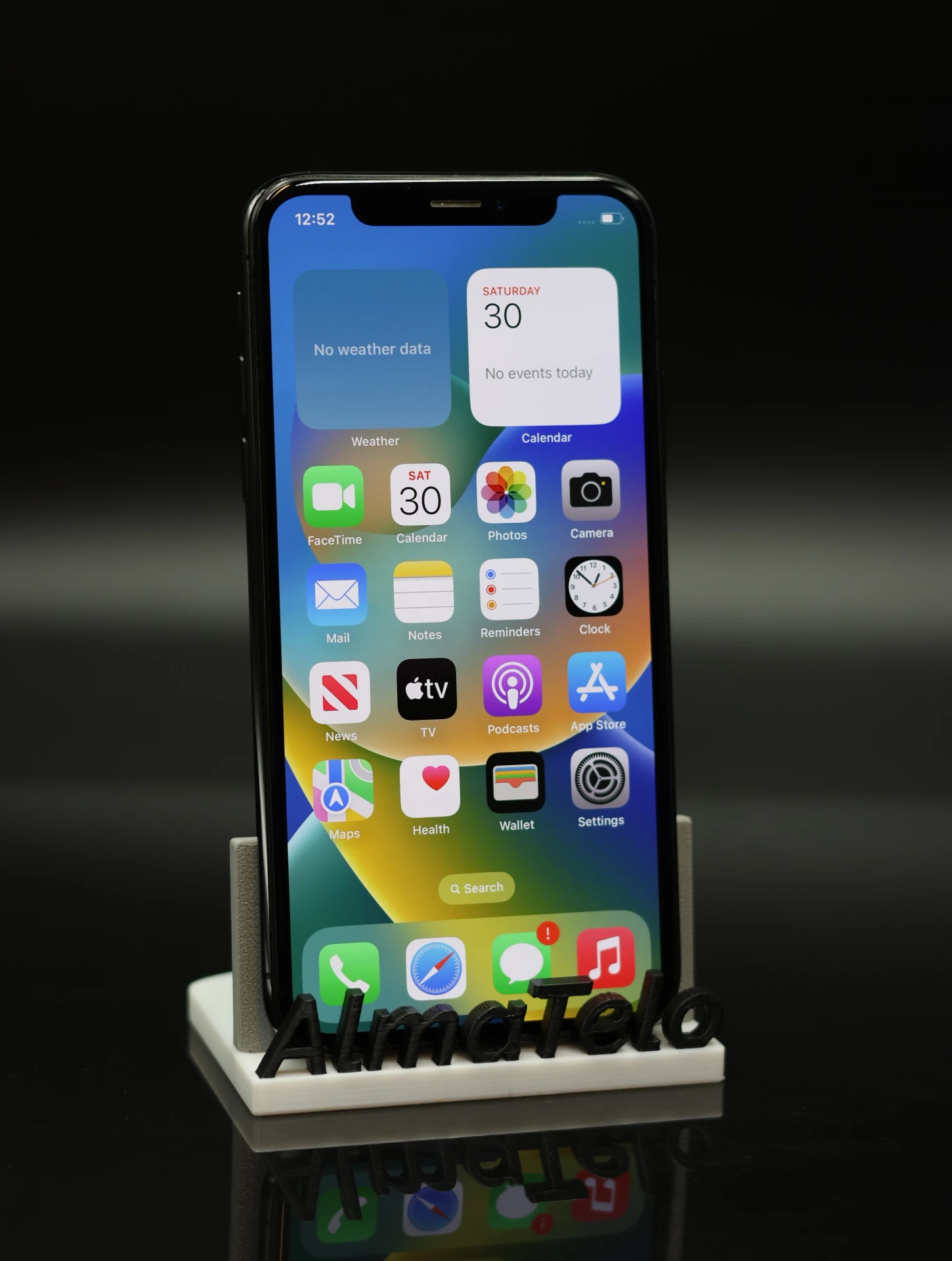 Apple iPhone X 256 GB Space Gray 100% akku - 12 HÓ GARANCIA