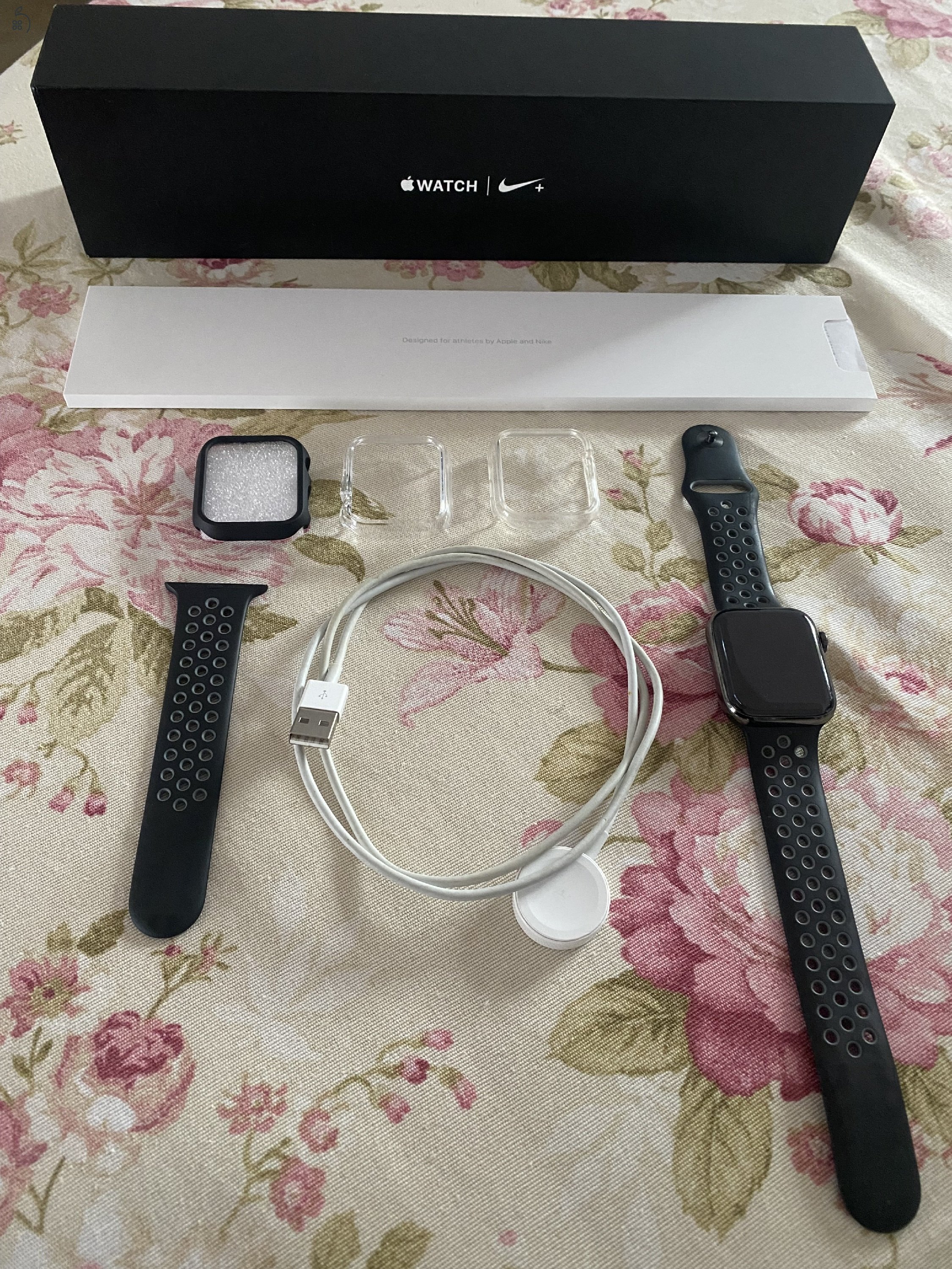 Apple Watch 6 stainless steel 44mm gps lte sapphire crystal rozsdamentes acél