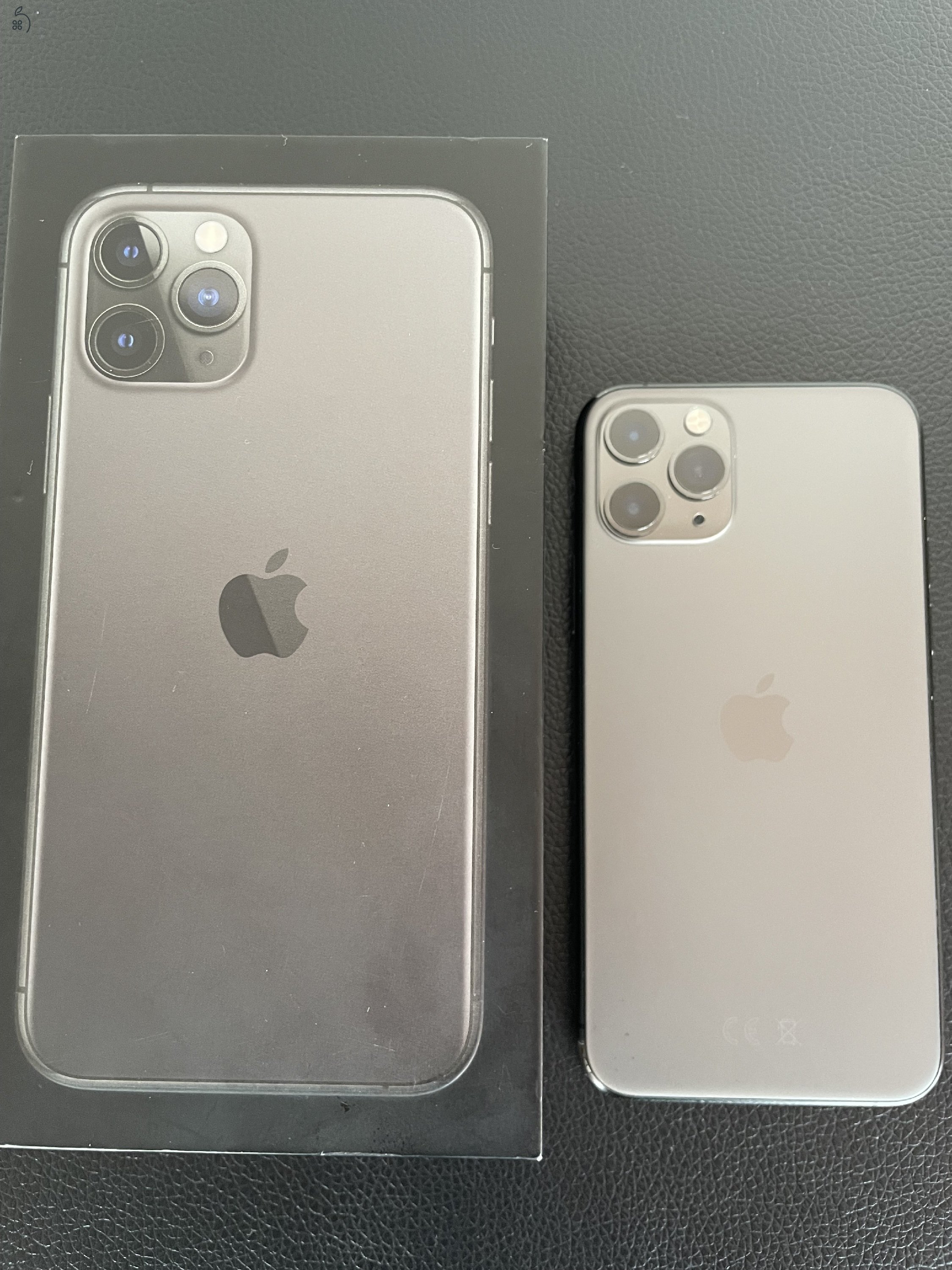 APPLE IPHONE 11 PRO 64GB Space Gray Gyárilag Kártyafüggetlen Aksi 100% (Makulátlan) 