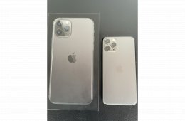 APPLE IPHONE 11 PRO 64GB Space Gray Gyárilag Kártyafüggetlen Aksi 100% (Makulátlan) 